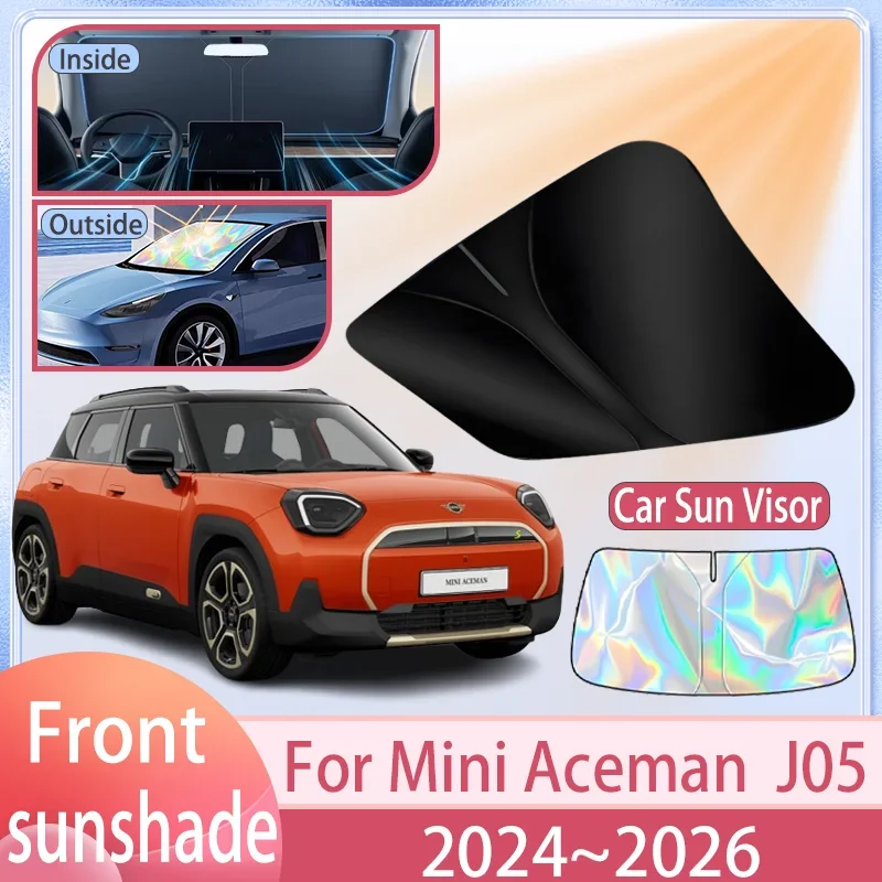 Car Sunshade For Mini Aceman J05 2024 2025 2026 Front Windshield Sun Visor Cover Anti UV Protection Accessories
Car Sunshade For Mini Aceman J05 2024 2025 2026 Front Windshield Sun Visor Cover Anti UV Protection Accessories
