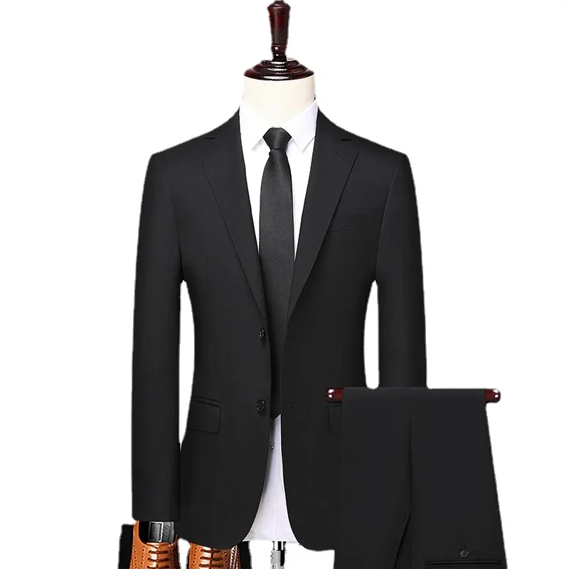 Suit Men's Three Piece Set Tuxedo Suit Wedding Groom Banquet Dress Men's
Suit Men's Three Piece Set Tuxedo Suit Wedding Groom Banquet Dress Men's