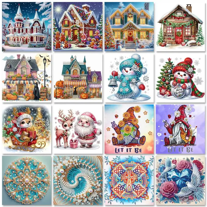 30*30cm 5D DIY Partial Special Shaped Drill Diamond Painting Kit Christmas Decoration Diamond Embroidery Crafts for Wall Home De
30*30cm 5D DIY Partial Special Shaped Drill Diamond Painting Kit Christmas Decoration Diamond Embroidery Crafts for Wall Home De