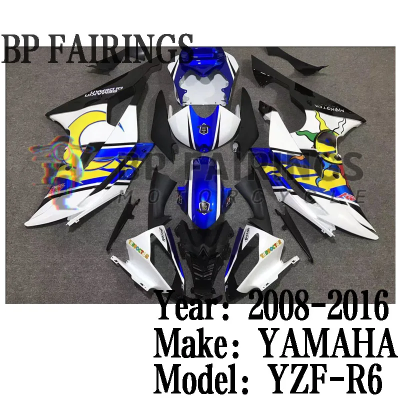 Комплект обтекателей для мотоцикла, подходит для YZF R6 2008 2009 2010 2011 2012 2013 2014 2016 годов, Обтекатели для кузова, синий и белый цвет
Комплект обтекателей для мотоцикла, подходит для YZF R6 2008 2009 2010 2011 2012 2013 2014 2016 годов, Обтекатели для кузова, синий и белый цвет