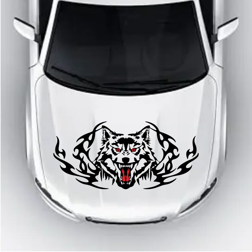 Car Stickers Wolf Pattern Style Auto Hood Bonnet Window Door Animal Reflective vinyl Decals Creative Decoration Accessories 
Car Stickers Wolf Pattern Style Auto Hood Bonnet Window Door Animal Reflective vinyl Decals Creative Decoration Accessories