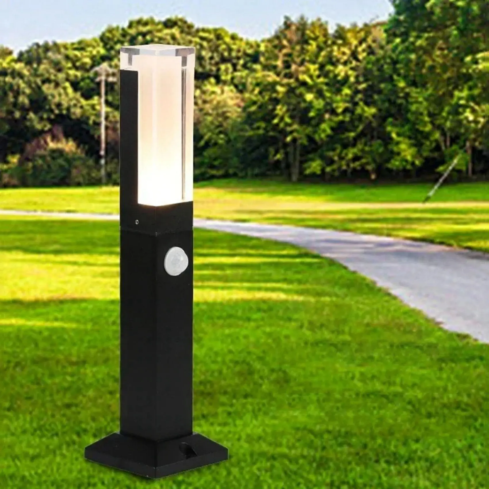 ABLK 3X Human Motion Sensor LED Lawn Light Outdoor Waterproof IP65 Acrylic Shade Garden Villa Landscape Walkway Lawn Light
ABLK 3X Human Motion Sensor LED Lawn Light Outdoor Waterproof IP65 Acrylic Shade Garden Villa Landscape Walkway Lawn Light