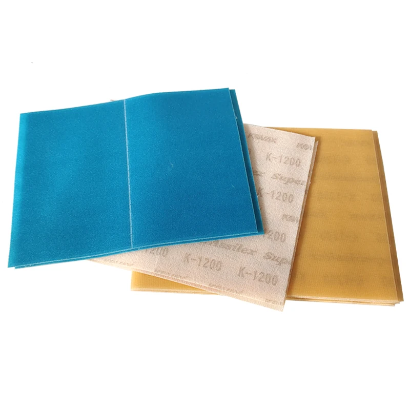 25PCS 130*170mm Soft Film Sanding Disc Sandpaper 1200 to 3000 Grits for Wet/Dry Automotive Paint Sanding
25PCS 130*170mm Soft Film Sanding Disc Sandpaper 1200 to 3000 Grits for Wet/Dry Automotive Paint Sanding