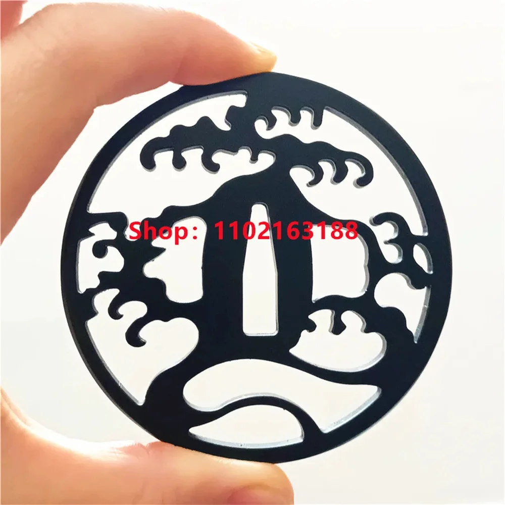 Very Beautiful Handguard Tsuba Guard Steel Iron Material For Real Japanese Japan Samurai Katana Sword Fittings New
Very Beautiful Handguard Tsuba Guard Steel Iron Material For Real Japanese Japan Samurai Katana Sword Fittings New