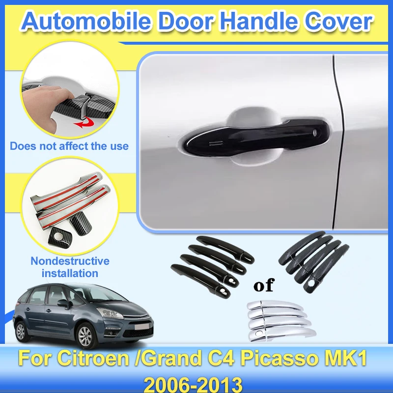 Car Outer Door Handle Covers For Citroen Grand C4 Picasso MK1 2006-2013 Protector Stickers Rustproof Styling Sticker Trim Tools
Car Outer Door Handle Covers For Citroen Grand C4 Picasso MK1 2006-2013 Protector Stickers Rustproof Styling Sticker Trim Tools