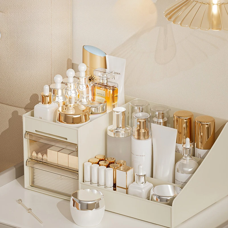 Transparent Drawer Style Makeup Box Dormitory Organizer Plastic Cosmetics Skincare Dressing Table Desktop Storage Box
Transparent Drawer Style Makeup Box Dormitory Organizer Plastic Cosmetics Skincare Dressing Table Desktop Storage Box