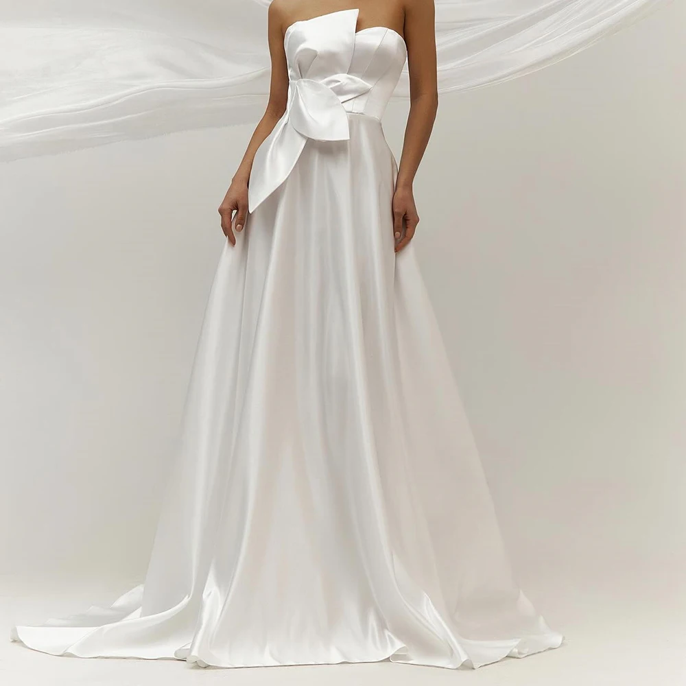 Customized Classic Sweetheart Lace Up Back Evening Dress Temperament Satin Sleeveless Photo Color Pleats Vestido De No
Customized Classic Sweetheart Lace Up Back Evening Dress Temperament Satin Sleeveless Photo Color Pleats Vestido De No