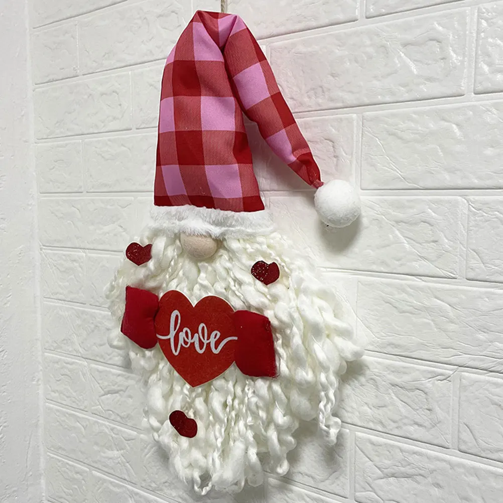 Valentines Day Gnome Pendant Festive Holiday Decoration Home Office Hanging Decor
Valentines Day Gnome Pendant Festive Holiday Decoration Home Office Hanging Decor
