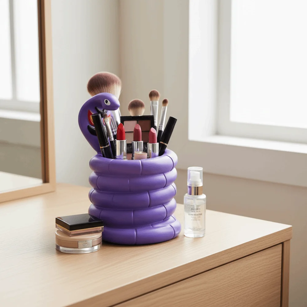 3D Cartoon Cobra Pen Holder Creative Novelty Cobra Pencil Holder Desktop Organizer Animal Shaped Decorative Ornament
3D Cartoon Cobra Pen Holder Creative Novelty Cobra Pencil Holder Desktop Organizer Animal Shaped Decorative Ornament