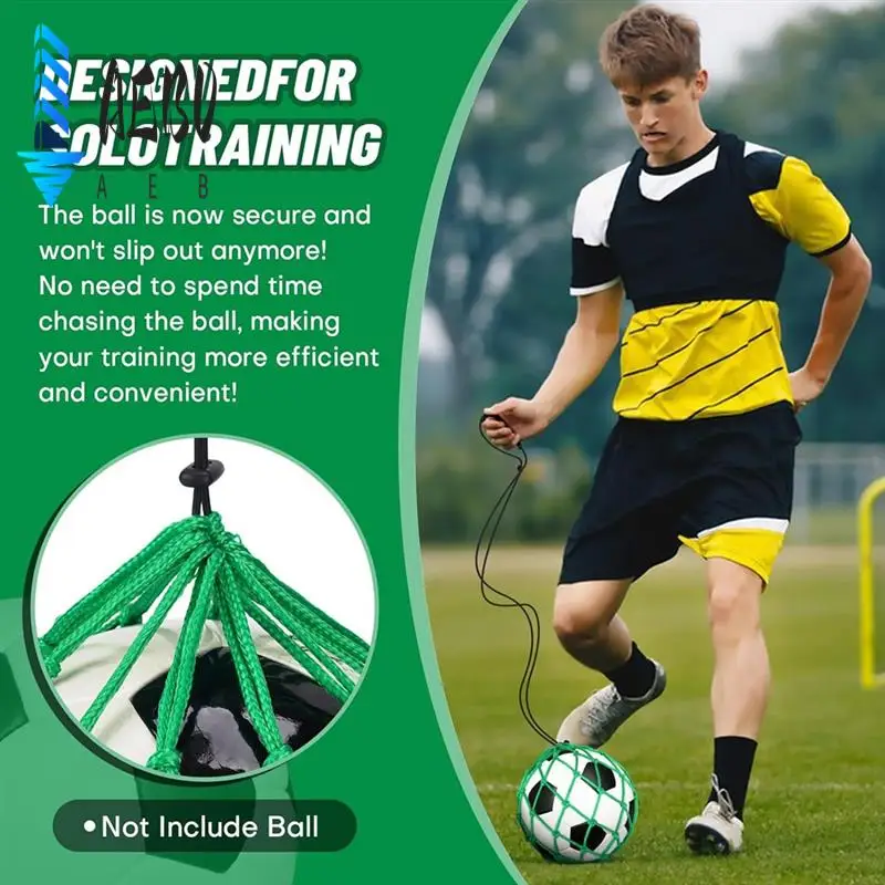 AEB0-2PCS Football Kick Trainer Soccer Ball Net Kicker, для мяча, размер 3, 4, 5, Solo Soccer Kick Practice Training Aid
AEB0-2PCS Football Kick Trainer Soccer Ball Net Kicker, для мяча, размер 3, 4, 5, Solo Soccer Kick Practice Training Aid