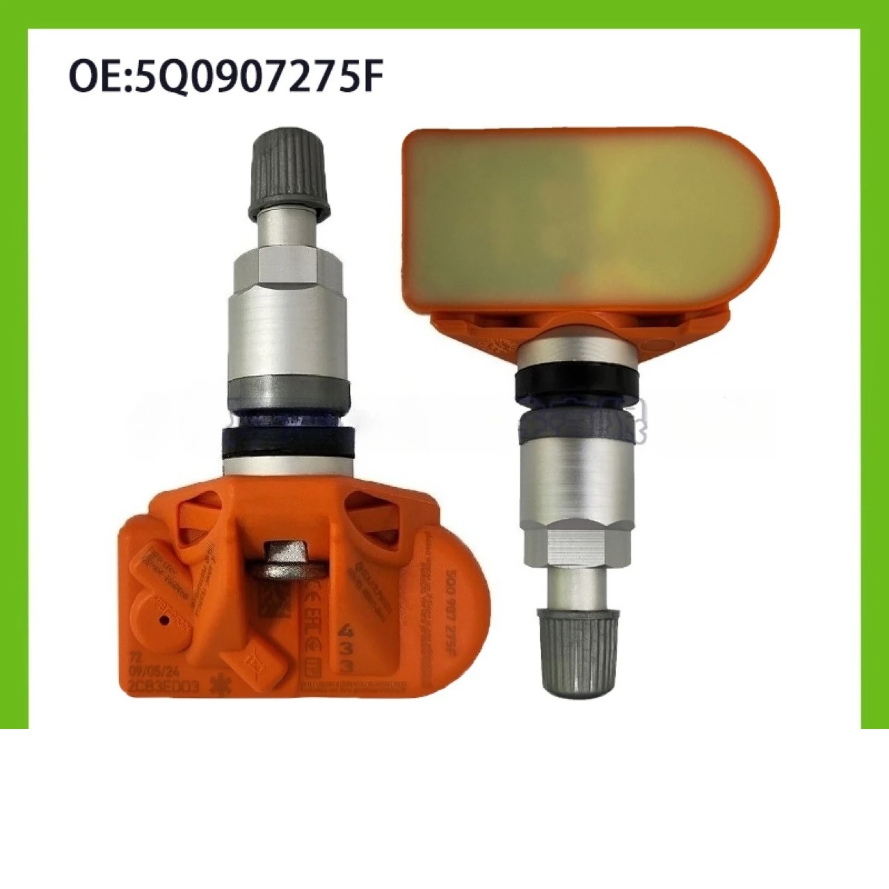5Q0907275F 1/4pcs tpms Tire Pressure Sensor For Audi RS3 for SKODA Kodiaq for PORSCHE 718 for VW Arteon Golf Eos Magotan Jetta
5Q0907275F 1/4pcs tpms Tire Pressure Sensor For Audi RS3 for SKODA Kodiaq for PORSCHE 718 for VW Arteon Golf Eos Magotan Jetta