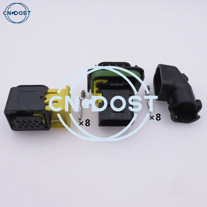 1 Set 8 Pin 1-1418479-1 1-1564416-1 AC Assembly Tyco TE HDSCS Series Electric Plug Car Waterproof Connector Socket 1670057-1
1 Set 8 Pin 1-1418479-1 1-1564416-1 AC Assembly Tyco TE HDSCS Series Electric Plug Car Waterproof Connector Socket 1670057-1