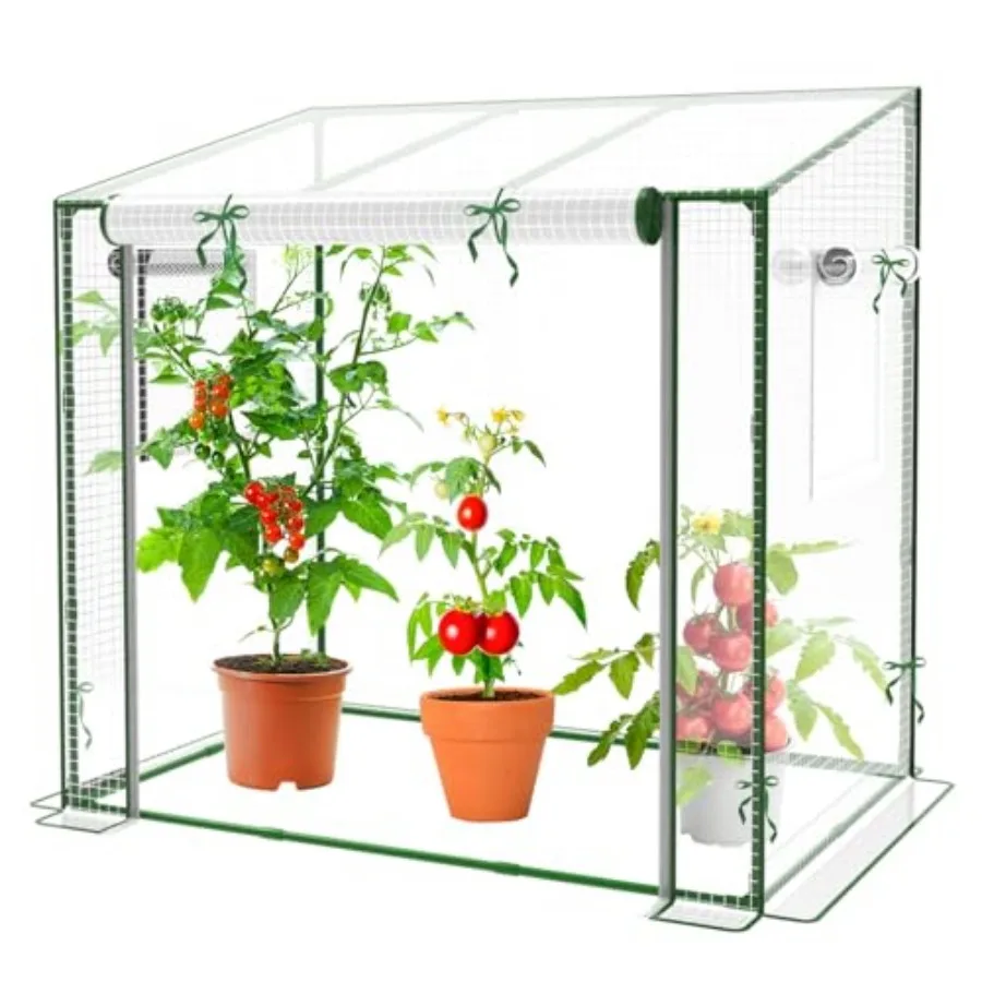Mini Greenhouse 47.2" L x31.5"(W) x47.2"(H) Greenhouses for Outdoors and Indoor Durable Green House Kit with Window Thicken PE
Mini Greenhouse 47.2" L x31.5"(W) x47.2"(H) Greenhouses for Outdoors and Indoor Durable Green House Kit with Window Thicken PE