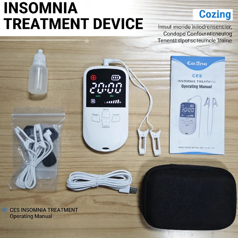 Home Brain Therapy Device Vagus Nerve CES Stimulator Neurofeedback for Insomnia Anxiety Depression Sleep
Home Brain Therapy Device Vagus Nerve CES Stimulator Neurofeedback for Insomnia Anxiety Depression Sleep
