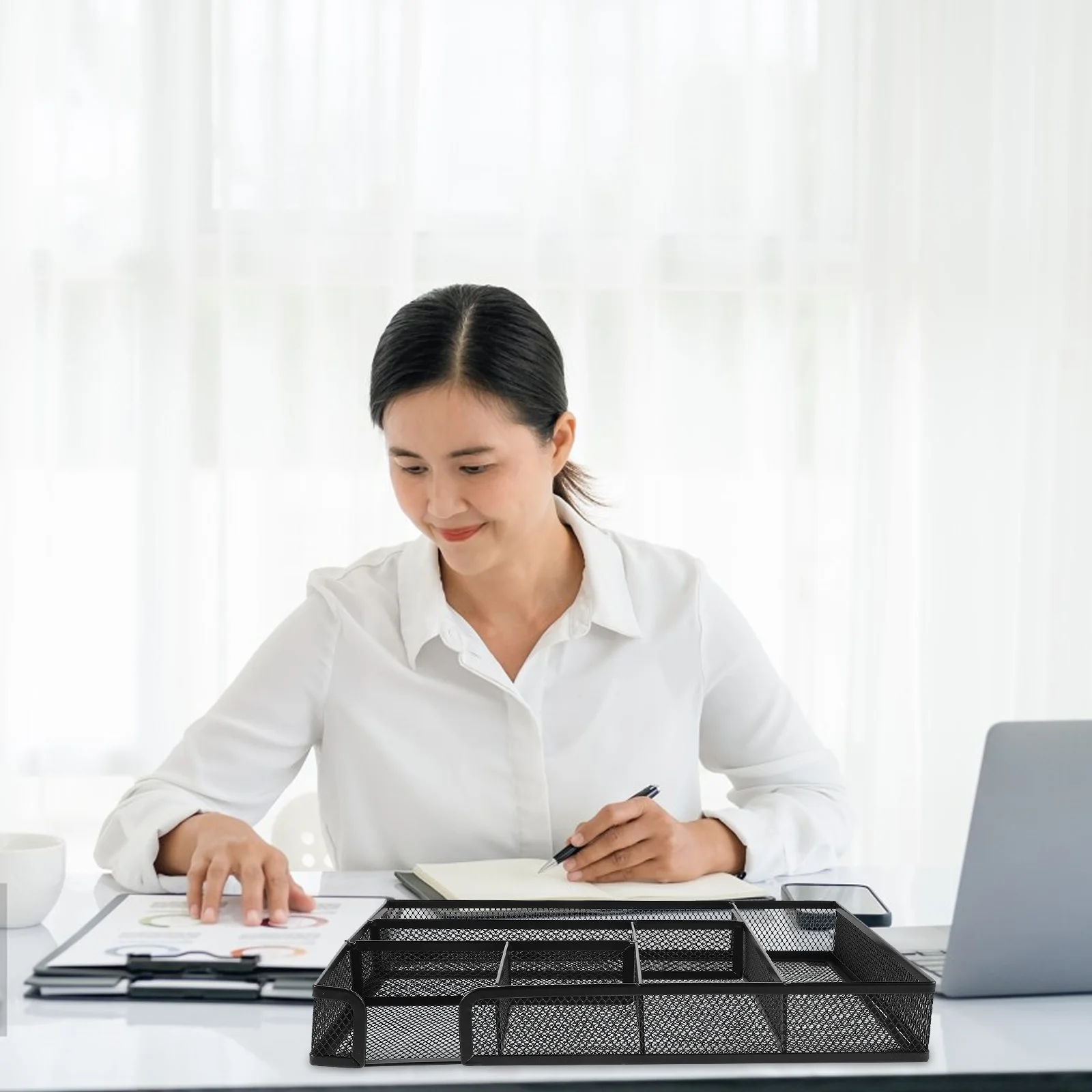 Multifunction Metal Mesh Storage Tray Office Organizer Iron Desktop Shelf Sorter
Multifunction Metal Mesh Storage Tray Office Organizer Iron Desktop Shelf Sorter