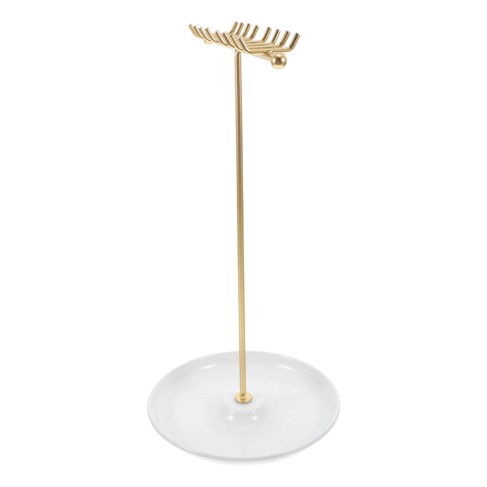 Necklace Jewelry Tray T Shaped Metal Earring Holder Stand Minimalist Space Saving Tabletop Organizer For Home Business Durable
Necklace Jewelry Tray T Shaped Metal Earring Holder Stand Minimalist Space Saving Tabletop Organizer For Home Business Durable