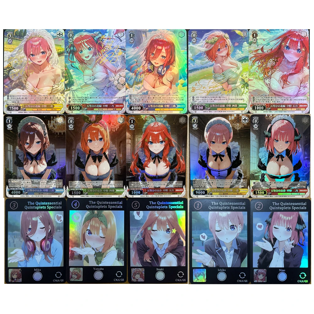 17 моделей, 63X88 мм, сделанные своими руками, квинтэссенция квинтуплетов, коллекционная карта, цветная карта Flash Goddess Story, аниме-карта, подарочные игрушки
17 моделей, 63X88 мм, сделанные своими руками, квинтэссенция квинтуплетов, коллекционная карта, цветная карта Flash Goddess Story, аниме-карта, подарочные игрушки