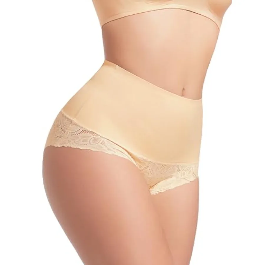 HBselect Tummy Control Shapewear Panties for Women Lace Seamless Shaping Briefs Sexy Women's Underwear Slimming Panty Girdle
HBselect Tummy Control Shapewear Panties for Women Lace Seamless Shaping Briefs Sexy Women's Underwear Slimming Panty Girdle