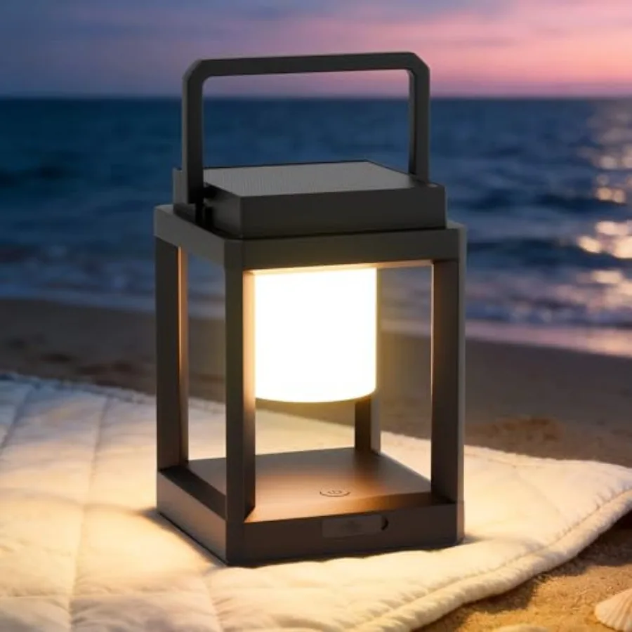 Outdoor Table Lamp, 3-Level Brightness LED Solar Table Lamp, Solar Lanterns Outdoor Waterproof Hanging for Patio Walking Readin
Outdoor Table Lamp, 3-Level Brightness LED Solar Table Lamp, Solar Lanterns Outdoor Waterproof Hanging for Patio Walking Readin