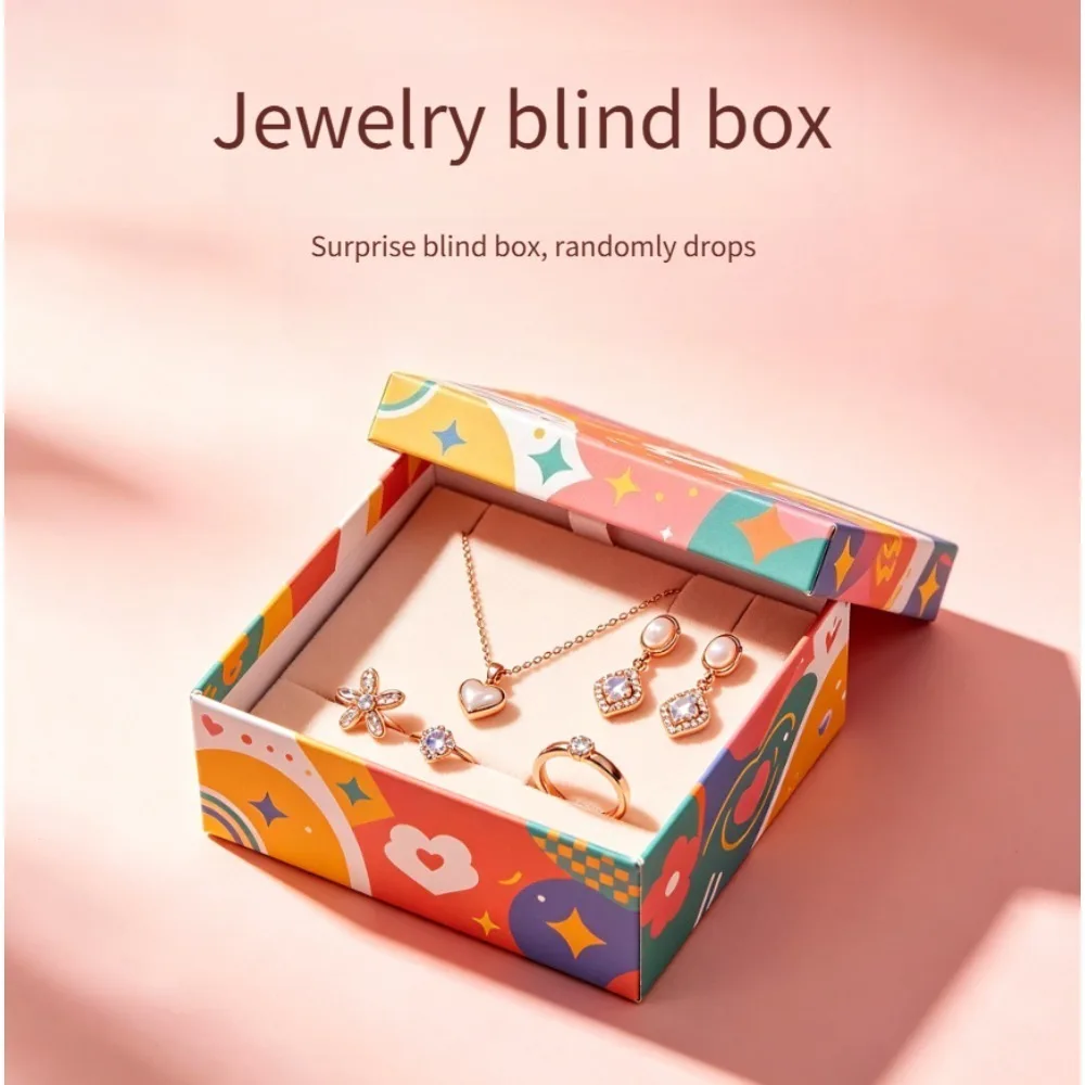 All Match Jewelry Mystery Blind Box Random Style Necklace Earring Bracelet Ring Surprise Lucky Box
All Match Jewelry Mystery Blind Box Random Style Necklace Earring Bracelet Ring Surprise Lucky Box