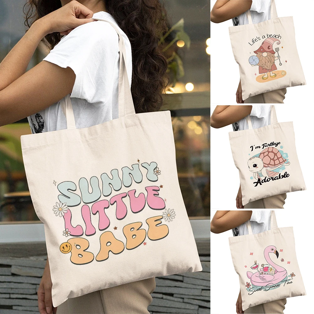Casual Turtle Adorable Women Daily use Bags Big Capacity Sunny Babe Girl Shopper Shoulder Handbag Beach Gnome Lady Shopping Bag
Casual Turtle Adorable Women Daily use Bags Big Capacity Sunny Babe Girl Shopper Shoulder Handbag Beach Gnome Lady Shopping Bag