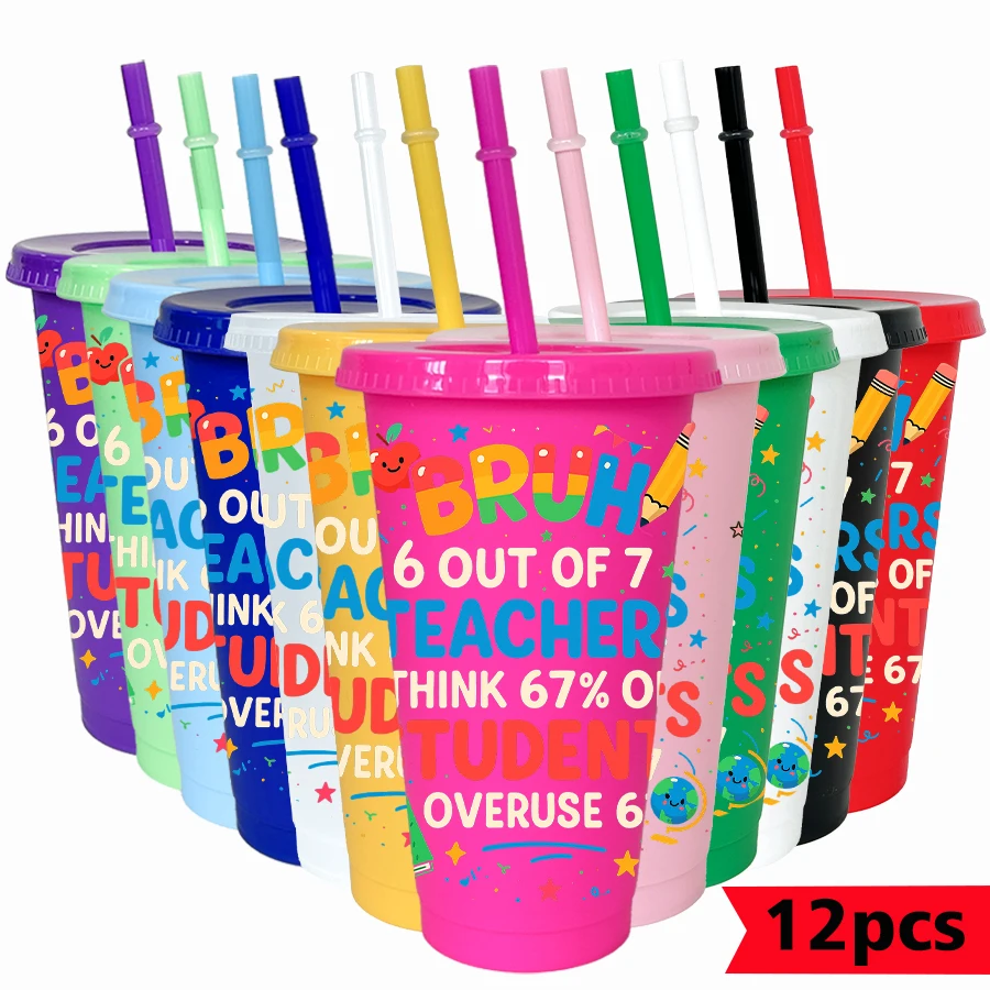 12Pcs/lot 67 Series Stars Smiley Faces 26oz Colorful Plastic Tumbler Birthday Party Drinkware Homecoming Water Cup
12Pcs/lot 67 Series Stars Smiley Faces 26oz Colorful Plastic Tumbler Birthday Party Drinkware Homecoming Water Cup
