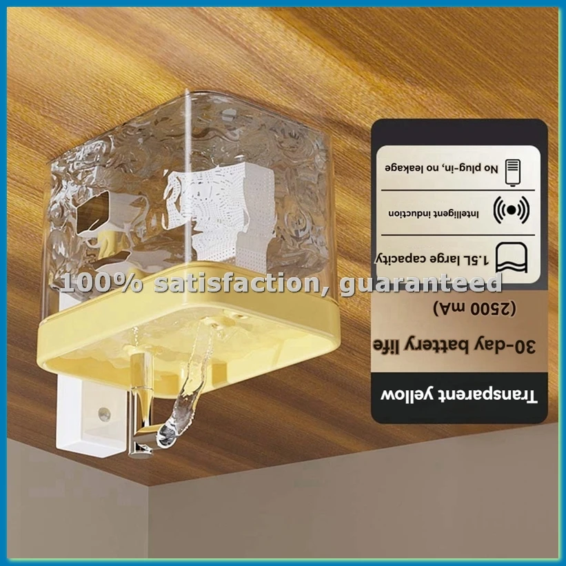 Автоматический беспроводной индукционный фонтан-поилка для животных с циркуляцией воды, 1.5л, B-A33R
Автоматический беспроводной индукционный фонтан-поилка для животных с циркуляцией воды, 1.5л, B-A33R