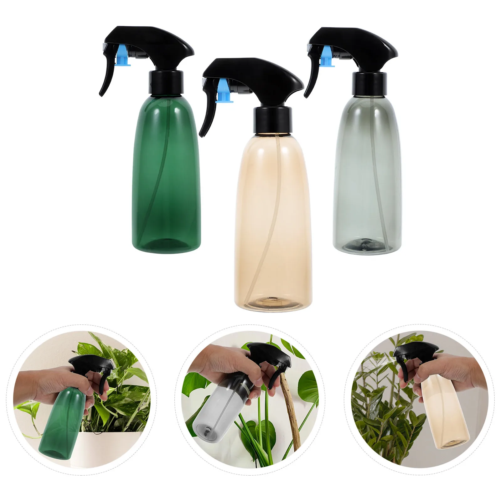 3Pcs Gardening Spray Bottle Transparent Plastic Mist Plant Mister Reusable Watering Spray Bottle for Indoor Outdoor
3Pcs Gardening Spray Bottle Transparent Plastic Mist Plant Mister Reusable Watering Spray Bottle for Indoor Outdoor