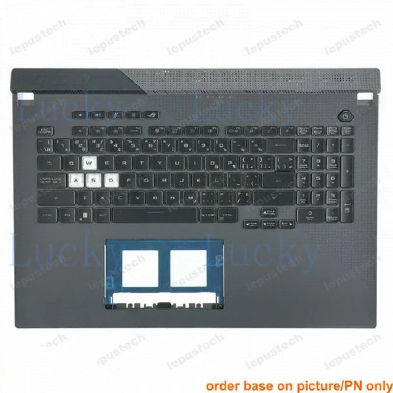f for ASUS G713 G713QC backlit Canadian French CF keyboard palmrest 90NR05A2-R31CB0
f for ASUS G713 G713QC backlit Canadian French CF keyboard palmrest 90NR05A2-R31CB0