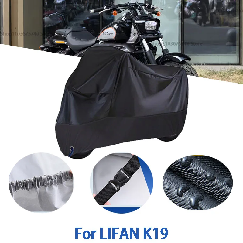 Motorcycle Full Covers For LIFAN K19 Car Outdoors Sun Protection Dust No Ear Thickened Oxford Clothcover Accessories
Motorcycle Full Covers For LIFAN K19 Car Outdoors Sun Protection Dust No Ear Thickened Oxford Clothcover Accessories