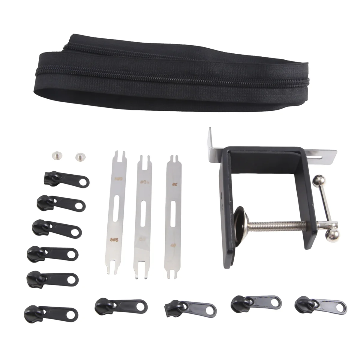 B66C Zipper Jig Sliders From 2.5 to 10. Give 3-Foot Bulk Zipper, Made of Stainless Steel Material
B66C Zipper Jig Sliders From 2.5 to 10. Give 3-Foot Bulk Zipper, Made of Stainless Steel Material