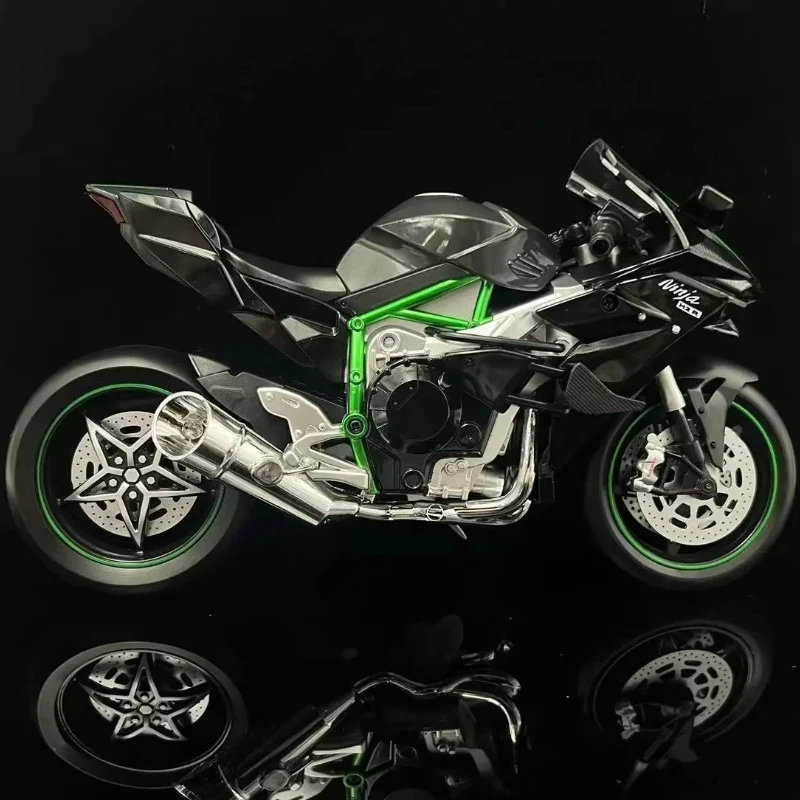 Spray 1:9 Kawasaki H2R Metal die-casting toy car high-end model boy ornament decoration collection
Spray 1:9 Kawasaki H2R Metal die-casting toy car high-end model boy ornament decoration collection