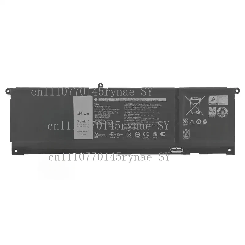 V6W33 Laptop Battery For DELL Inspiron 5310 3511 5510 5410 5518 3510 3515 5418 15V 54Wh
V6W33 Laptop Battery For DELL Inspiron 5310 3511 5510 5410 5518 3510 3515 5418 15V 54Wh