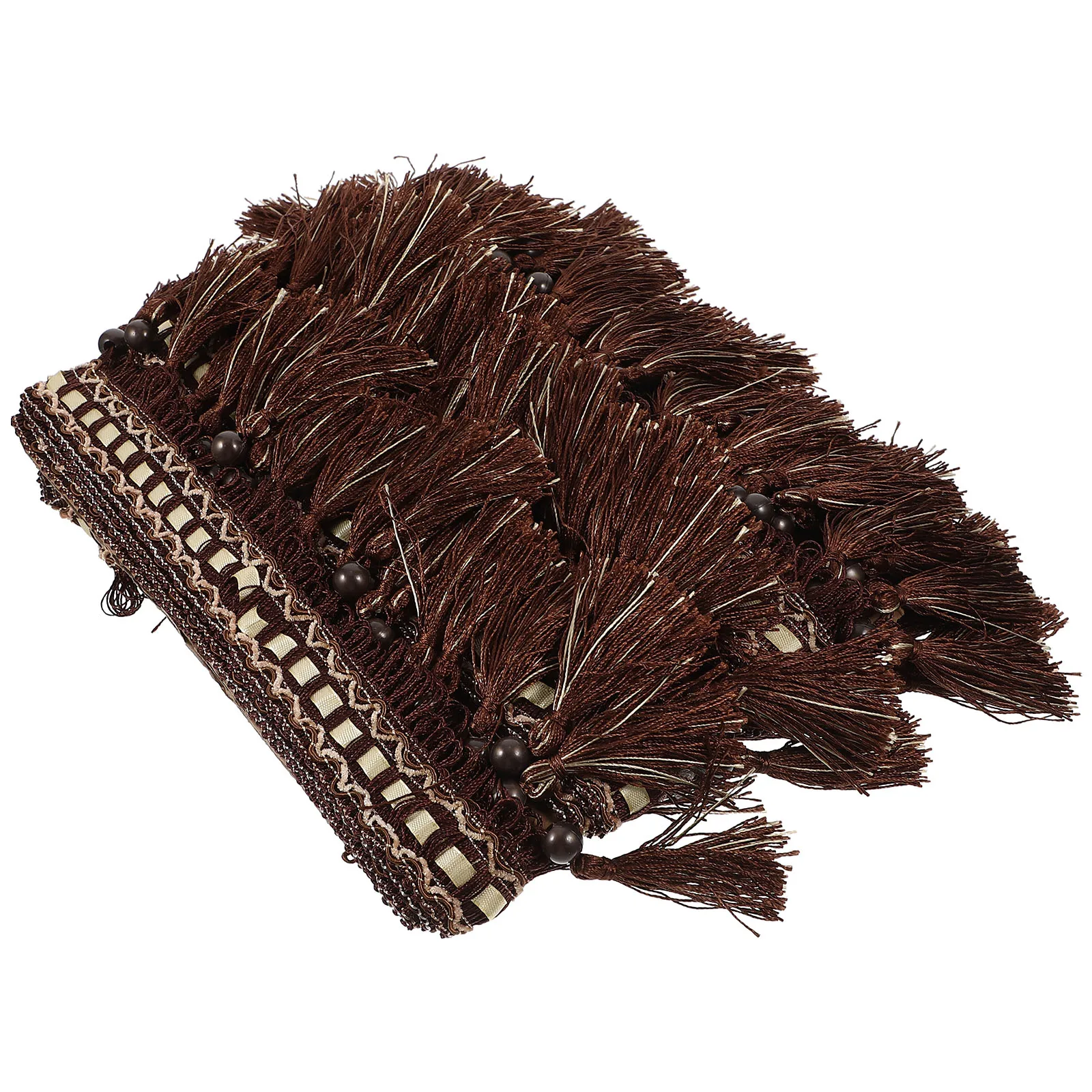 11 5m Curtain Fringe Trim Decorative Tassels Polyester Fabric Edging Sewing Crafts Home Decor Curtains Cushions Blankets Sofa
11 5m Curtain Fringe Trim Decorative Tassels Polyester Fabric Edging Sewing Crafts Home Decor Curtains Cushions Blankets Sofa