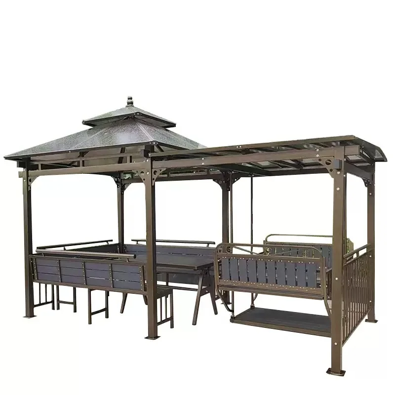 Outdoor courtyard gazebo sun panel outdoor rocking chair awning
Outdoor courtyard gazebo sun panel outdoor rocking chair awning