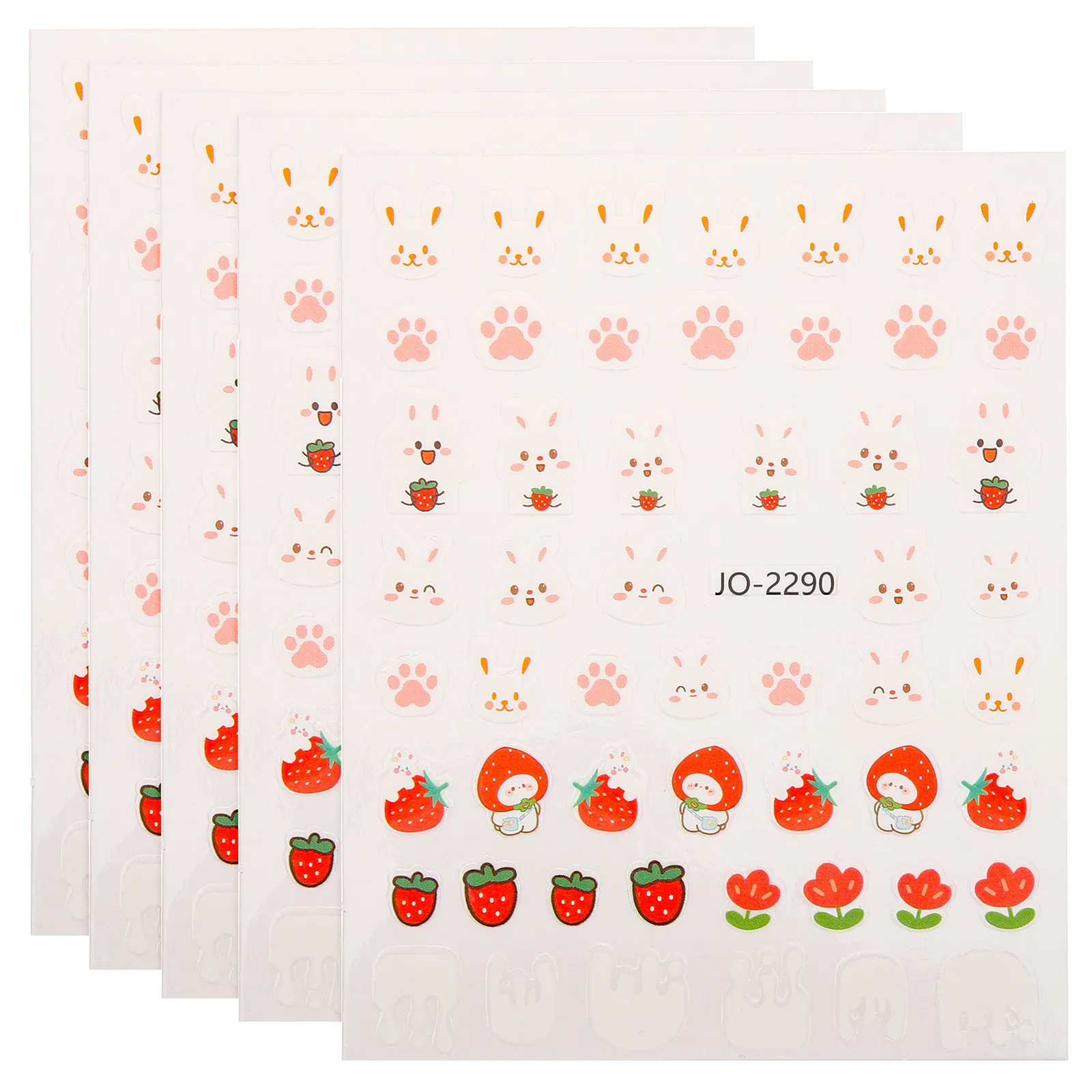 Rabbit Nail Decals 10 Sheets Stickers Art Decor Easter Holiday Supplies Bunny Designs Safe Materials Nail nament
Rabbit Nail Decals 10 Sheets Stickers Art Decor Easter Holiday Supplies Bunny Designs Safe Materials Nail nament