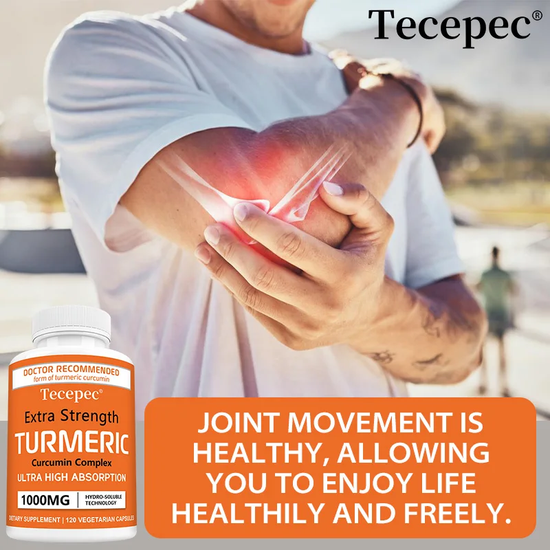 Turmeric Curcumin Capsules - Helps Supports Bone and Joint Health, Boosts Digestive System, Immunity Supplement
Turmeric Curcumin Capsules - Helps Supports Bone and Joint Health, Boosts Digestive System, Immunity Supplement