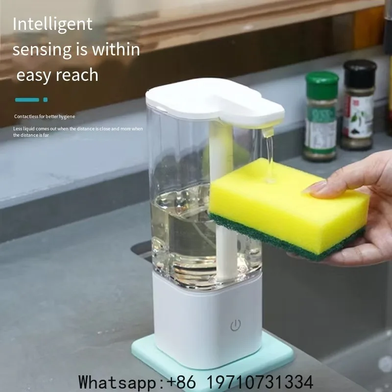 Automatic Sensor Hand Soap Machine Wall Hanging Gel Soap Dispenser for Kitchen Detergent Dispensing System Spirit Hand Washing
Automatic Sensor Hand Soap Machine Wall Hanging Gel Soap Dispenser for Kitchen Detergent Dispensing System Spirit Hand Washing