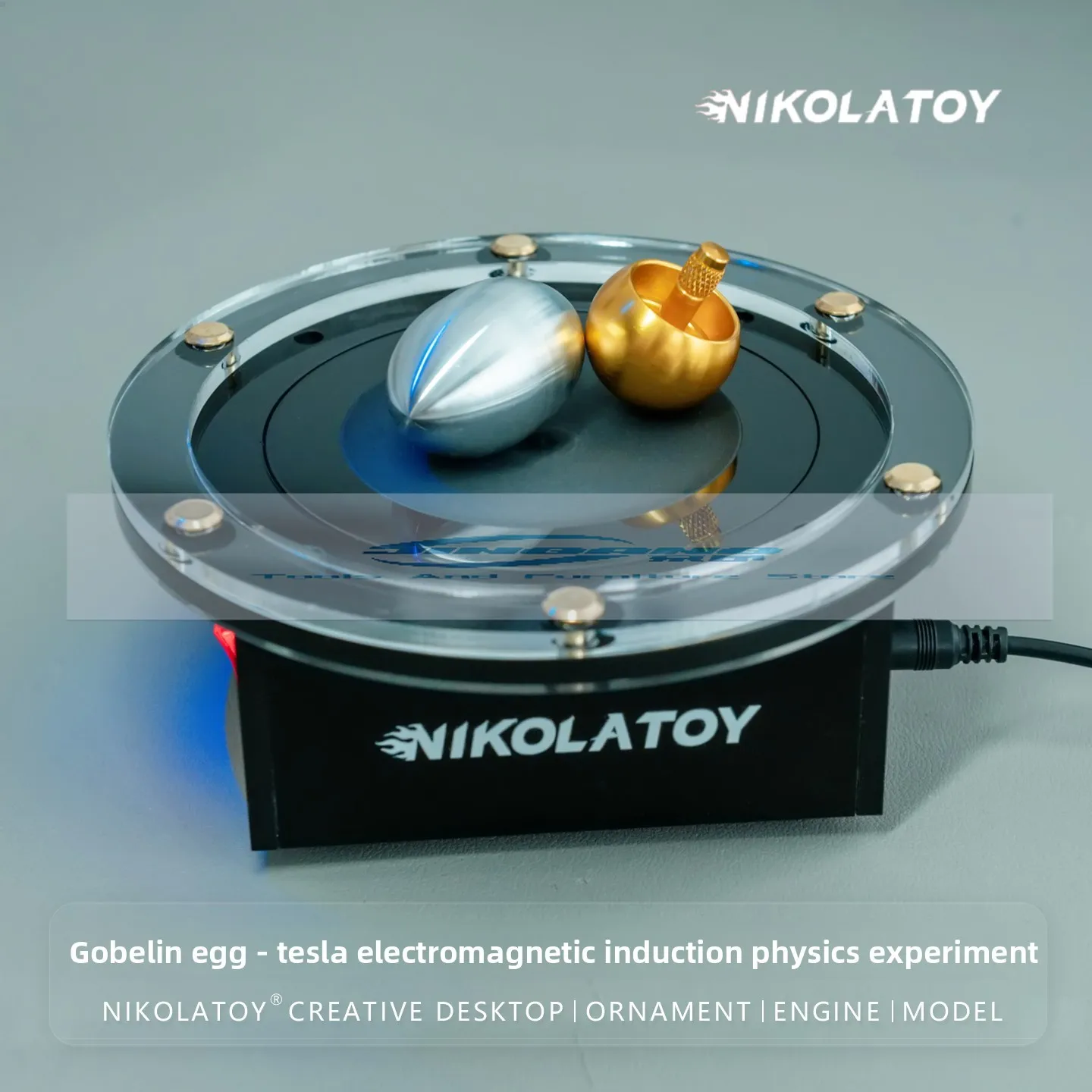 NIKOLATOY Tesla electromagnetic vortex Columbus egg science physics experiment teaching aids technology toys gift
NIKOLATOY Tesla electromagnetic vortex Columbus egg science physics experiment teaching aids technology toys gift