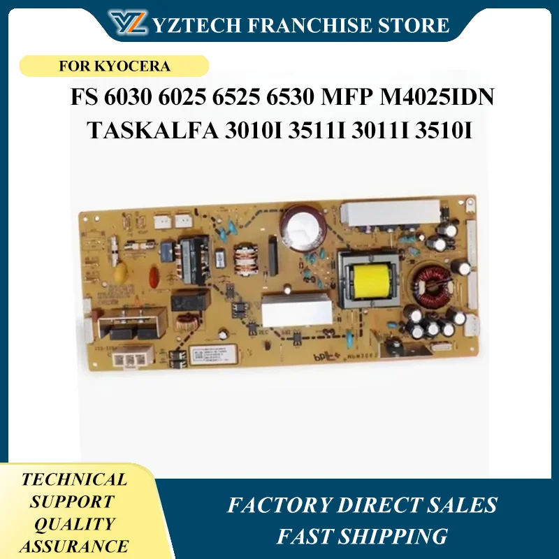 Power Supply Board 302K394801 For Kyocera FS 6030 6025 6525 6530 MFP M4025idn TASKalfa 3010i 3511i 3011i 3510i
Power Supply Board 302K394801 For Kyocera FS 6030 6025 6525 6530 MFP M4025idn TASKalfa 3010i 3511i 3011i 3510i