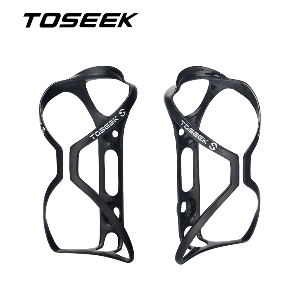 TOSEEK Lightweight 18g Carbon Water Bottle Cage Bicycle Bottle Holder Bike Parts Suitable for Diameter 65mm Bottle
TOSEEK Lightweight 18g Carbon Water Bottle Cage Bicycle Bottle Holder Bike Parts Suitable for Diameter 65mm Bottle