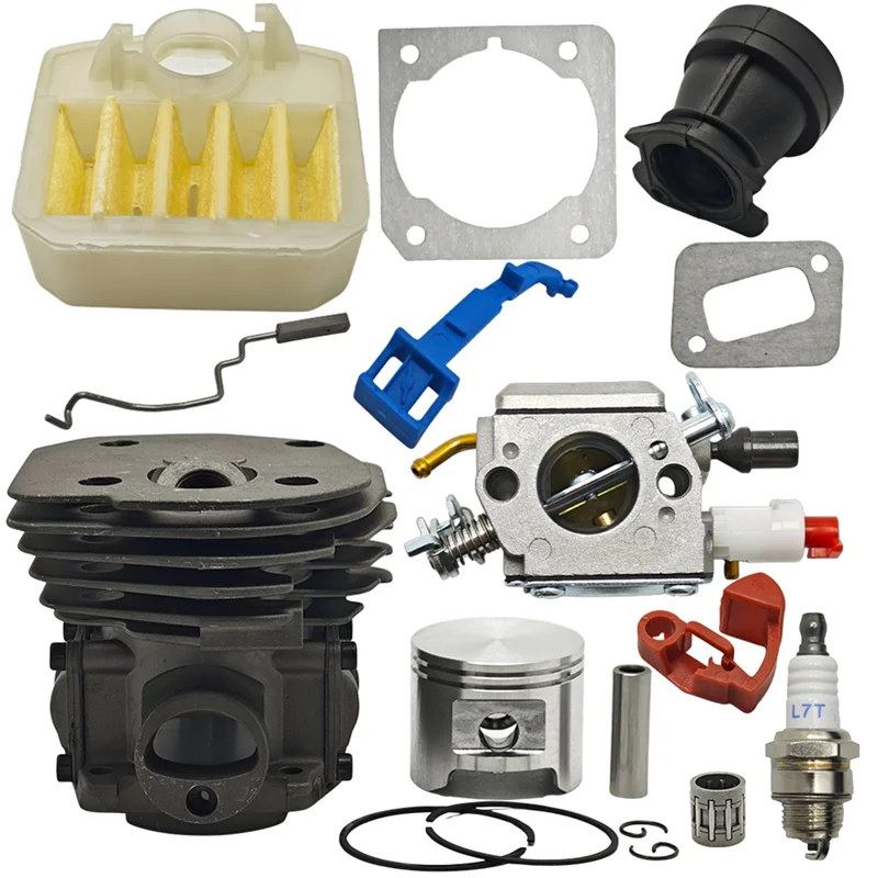 AA05 45Mm Cylinder Piston Carburetor Air Filter Kit For Husqvarna 353 351 350 346 346XP 345 340 Chainsaws Intake Manifold
AA05 45Mm Cylinder Piston Carburetor Air Filter Kit For Husqvarna 353 351 350 346 346XP 345 340 Chainsaws Intake Manifold