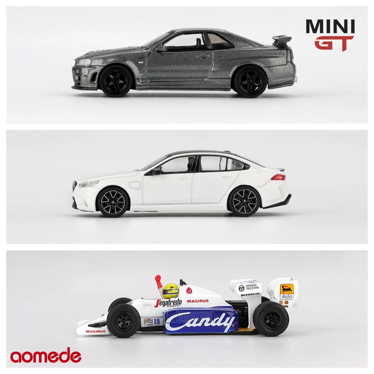 MINIGT 1:64 1160 1092 1118 Nissan Skyline GT-R NISMO Toleman TG184 Monaco Simulated Alloy Car Model Professional Collection
MINIGT 1:64 1160 1092 1118 Nissan Skyline GT-R NISMO Toleman TG184 Monaco Simulated Alloy Car Model Professional Collection