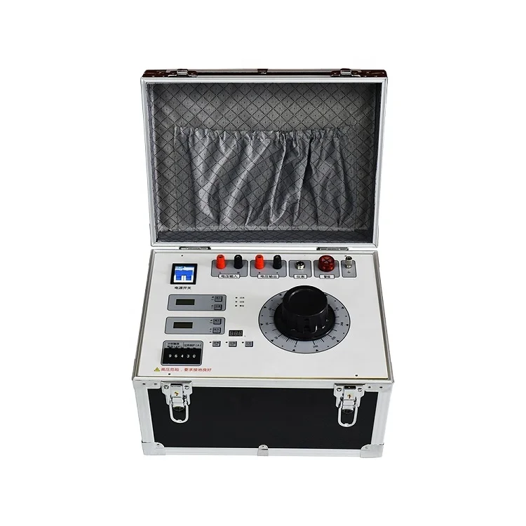 Voltage withstand tester Dry Type HV Transformer AC DC hipot tester with new function of protection alarm
Voltage withstand tester Dry Type HV Transformer AC DC hipot tester with new function of protection alarm