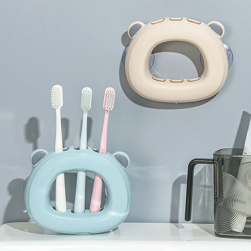 New Sale Creative Suction Cup Toothbrush Holder Wall Mounted 3 Slots Toothbrush Rack Punch-Free Wall Shelves Hooks
New Sale Creative Suction Cup Toothbrush Holder Wall Mounted 3 Slots Toothbrush Rack Punch-Free Wall Shelves Hooks