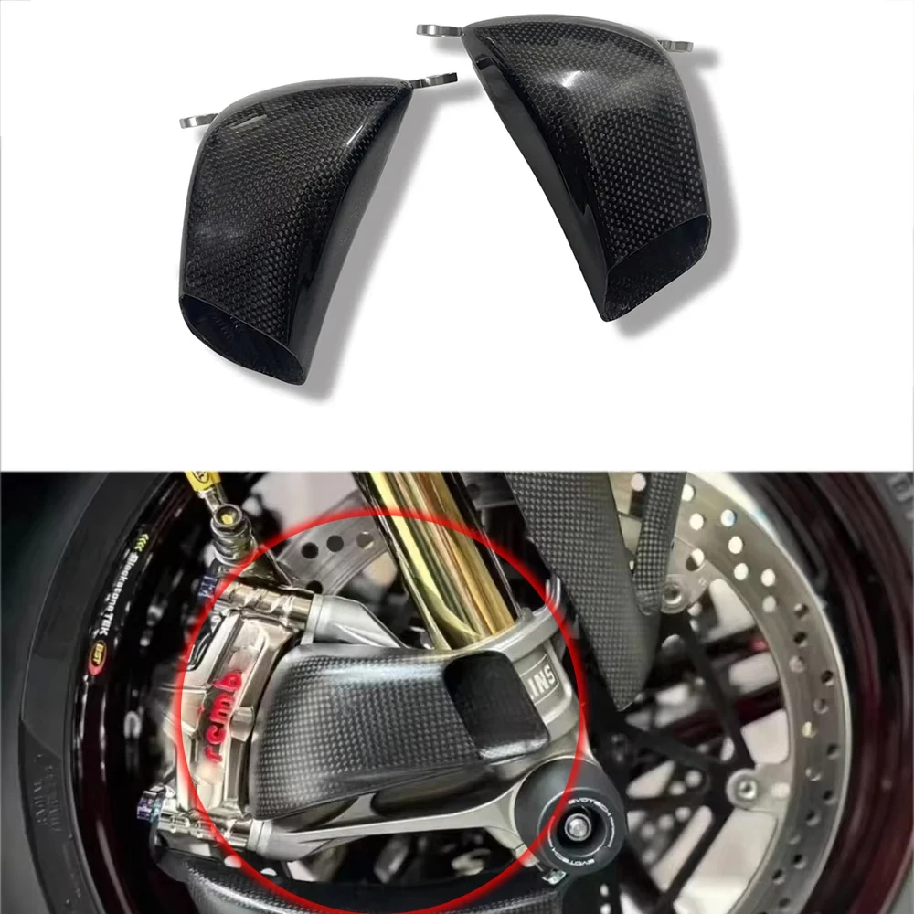 Motorcycle Carbon Fiber Front Brake Air Duct Caliper Radiator Cover For Honda CBR1000RR SP 04-25 CBR1000RR-R Fireblade /SP 20-25
Motorcycle Carbon Fiber Front Brake Air Duct Caliper Radiator Cover For Honda CBR1000RR SP 04-25 CBR1000RR-R Fireblade /SP 20-25