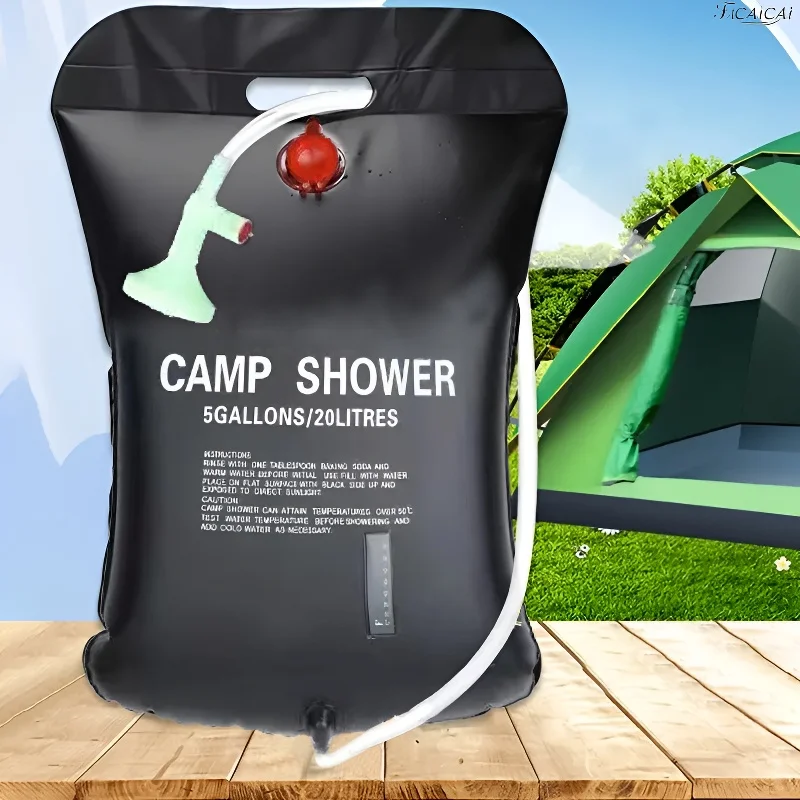 20L Portable Camping Shower Bag With Removable Hose & On-off Switchable Shower Head, Perfect For Outdoor Camping & Traveling
20L Portable Camping Shower Bag With Removable Hose & On-off Switchable Shower Head, Perfect For Outdoor Camping & Traveling