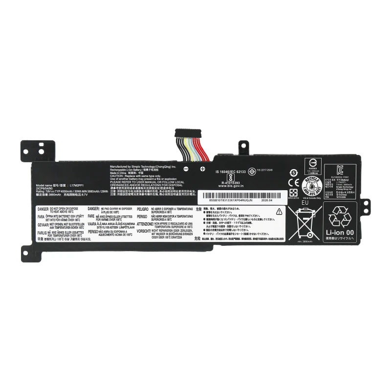 Аккумулятор L17l2pf0 для ноутбука Lenovo IdeaPad 330 330g 15R l17m2pf0 l17m2pf1 l17d2pf1 7,6 V 30wh
Аккумулятор L17l2pf0 для ноутбука Lenovo IdeaPad 330 330g 15R l17m2pf0 l17m2pf1 l17d2pf1 7,6 V 30wh