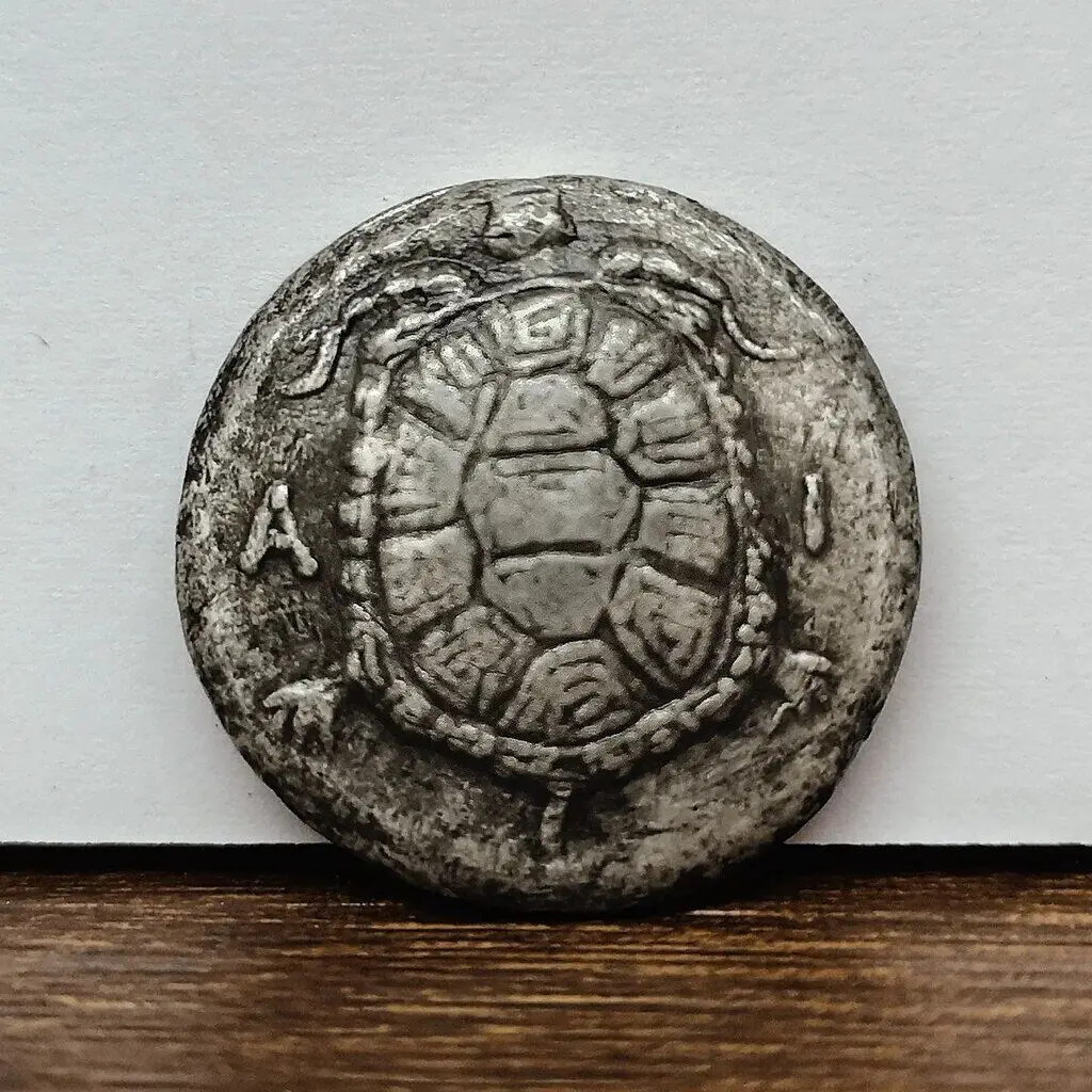 Retro Collection of Ancient Greek Turtle Creative Decorative Coins 
Retro Collection of Ancient Greek Turtle Creative Decorative Coins