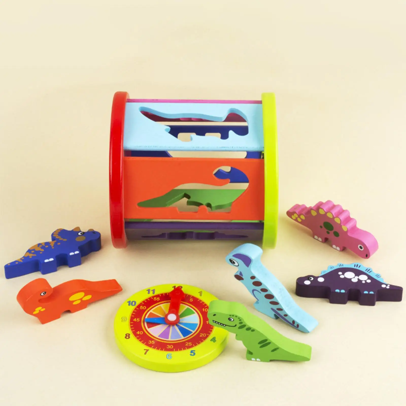 Clock Toys Educational Toys Teaching Clocks Early Learning Dinosaur Toys for Toddler
Clock Toys Educational Toys Teaching Clocks Early Learning Dinosaur Toys for Toddler